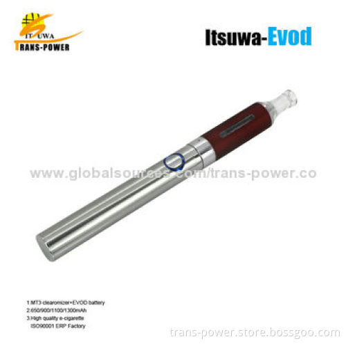 Itsuwa Evod E Cigarette Batteries with 650/900/1,100/1,300mAh Capacity for Options